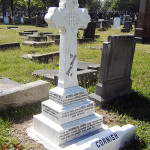 memorial after repair