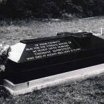 black granite full grave tomb stone