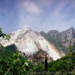 mountains of Carrara rise majestically