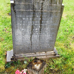 family b before gravestone