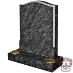 grey marble grave stone traditional