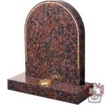 small rounded grave