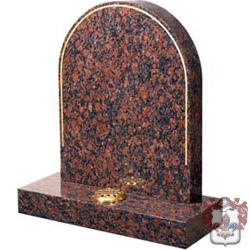 small rounded grave