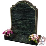 grey granite marble headstone