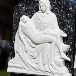 religious reliefs for grave stones