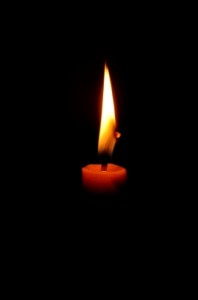 Burning candle