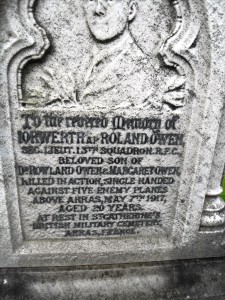 Second Lieutenant Iowerth Ap Roland Owen, Anfield Cemetery, Liverpool Second Lieutenant Iowerth Ap Roland Owen, Anfield Cemetery, Liverpool