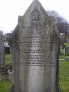 Sir James Allanson Picton Memorial, Toxteth Park Cemetery Sir James Allanson Picton Memorial, Toxteth Park Cemetery