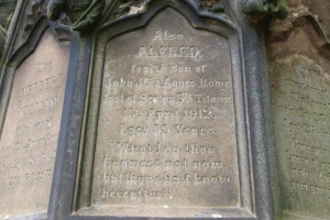 Albert G Rowe - Family Memorial - Inscription