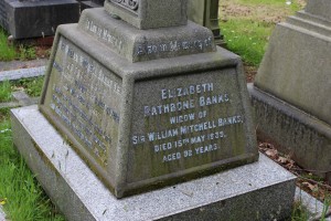 Detail from Sir William Mitchell Banks Memorial, Smithdown Road Cemetery