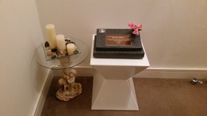 greener memorial tablet