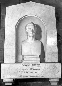 Copy of a picture of Roscoe's monument by Stewart Dale, 1931