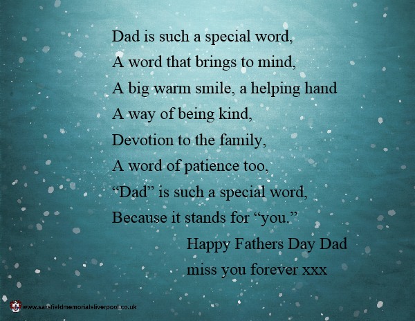 fathers day verse
