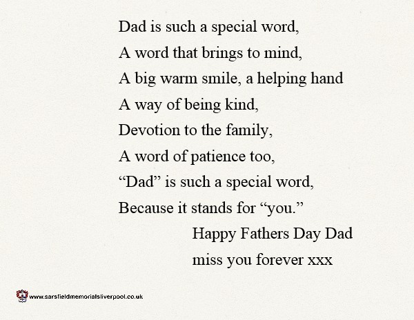 fathers day verse