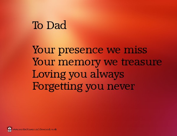 fathers day verse