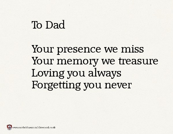 fathers day verse