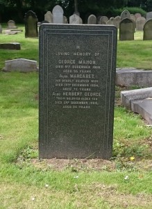 Everton George Mahon Grave Anfield Cemetery