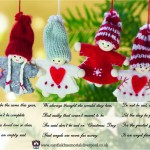Christmas card to a dearly departed loved one.