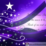 Christmas card to a dearly departed loved one.