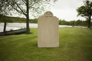 York Stone Headstone