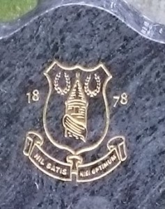 Everton headstone