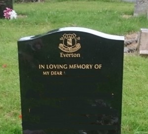 everton headstone