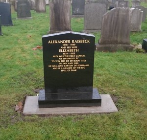 Alex Raisbeck Grave