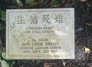 Chinese Labour Corps Graves Anfield Cemetery (5)